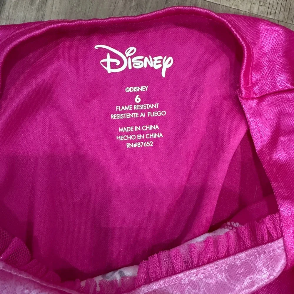 Disney Girls Frozen Elsa and Minnie Mouse Nightgown Bundle 2pc Pink Blue Size 6 - Picture 4 of 9